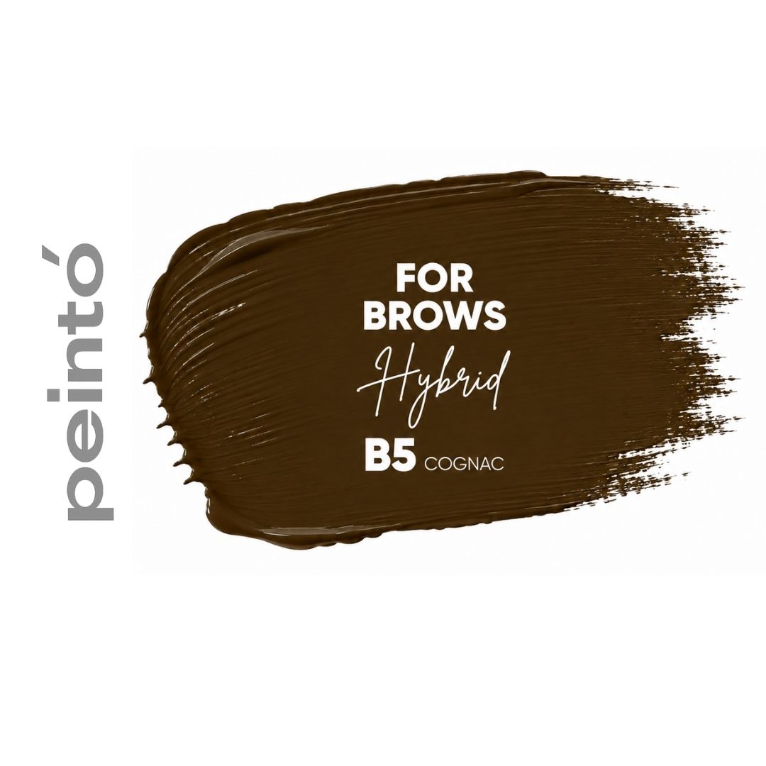 Swatch Peinto B5 Cognac pigmento PMU ibrido per sopracciglia
