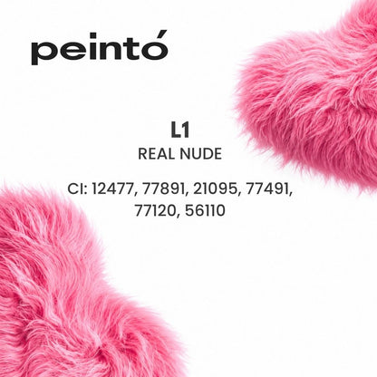 Color Index del pigmento PMU labbra Peinto L1 Real Nude
