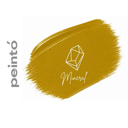 Swatch giallo oro del correttore minerale PMU Peintó M8 Gold.
