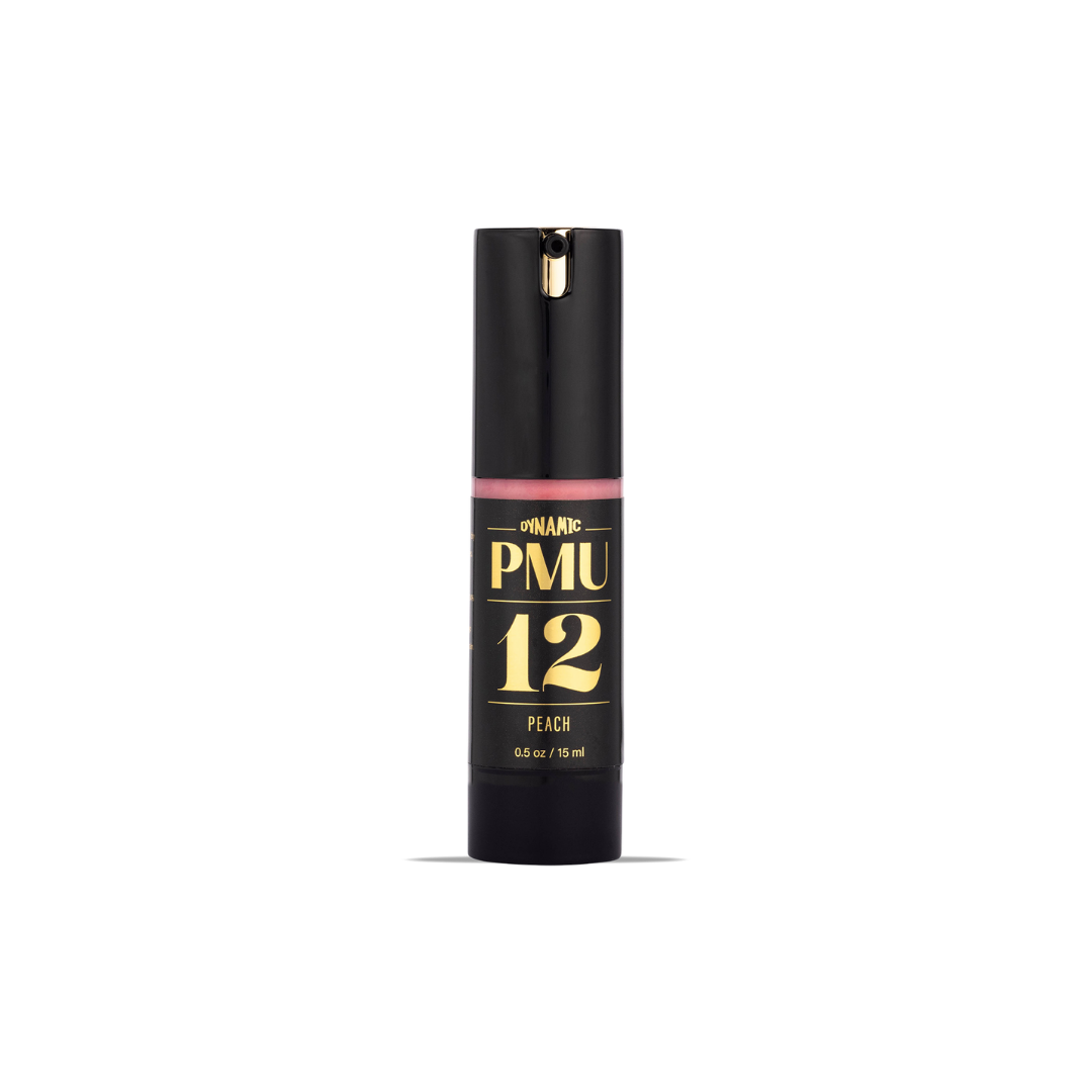 Pigmento PMU Dynamic 12 Peach rosa pesca caldo e luminoso