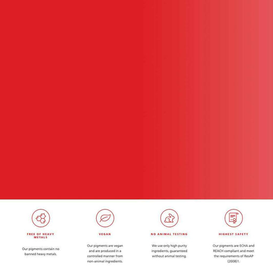 Pigmento PMU Labbra 404 Poppy Red – Rosso Caldo Intenso