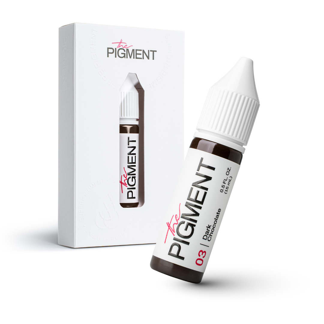 The Pigment Dark Chocolate 03 pigmento PMU sopracciglia – flacone professionale 15 ml