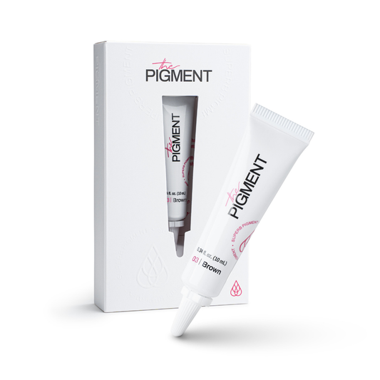 The Pigment Microblading 03 Brown pigmento sopracciglia 10 ml – flacone professionale
