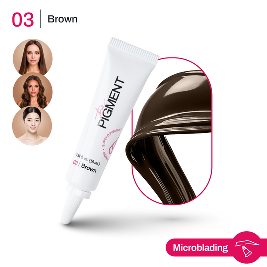Microblading Pigment Brown 3 – Pigmento Microblading PMU 10 ml