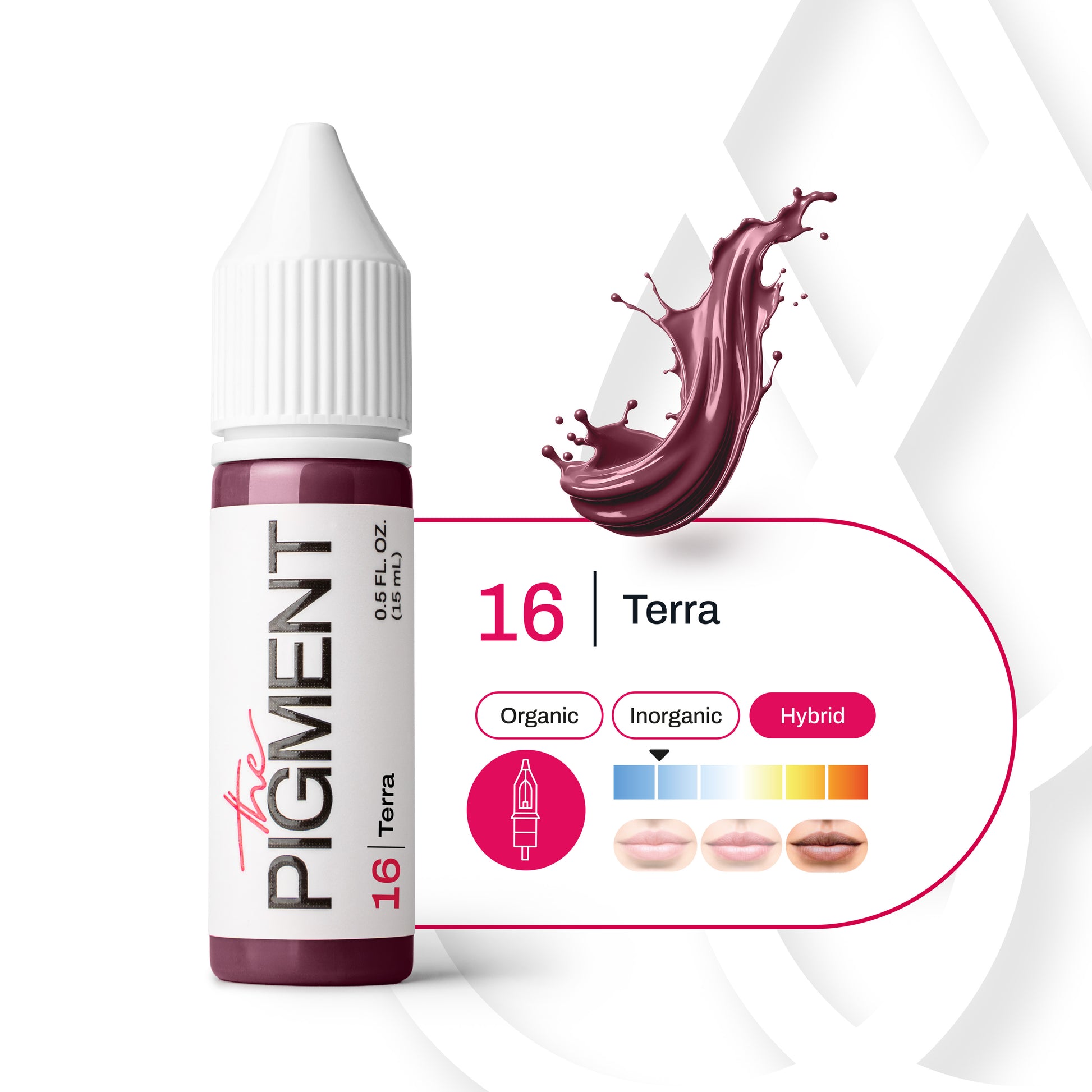 Scheda tecnica pigmento Terra 16 The Pigment – resa, sottotono e guarigione in PMU