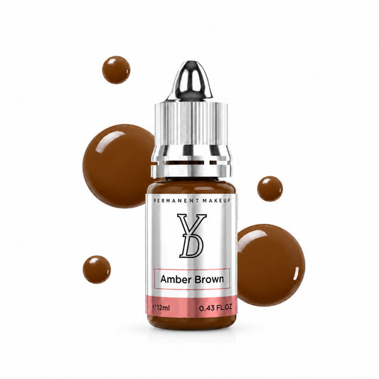YDPMU Amber Brown – Marrone Ambra Dorato per Sopracciglia PMU (12 ml)