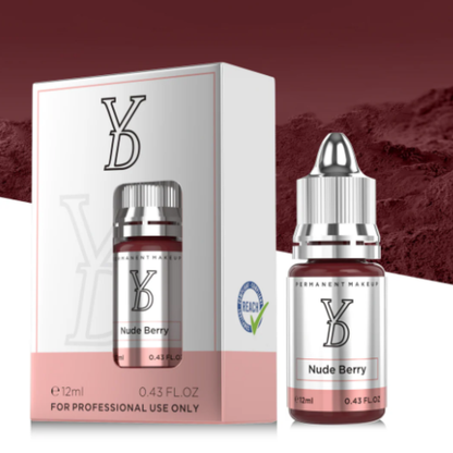 YDPMU Nude Berry – Rosa Nude Berry Sofisticato per Labbra PMU (12 ml)
