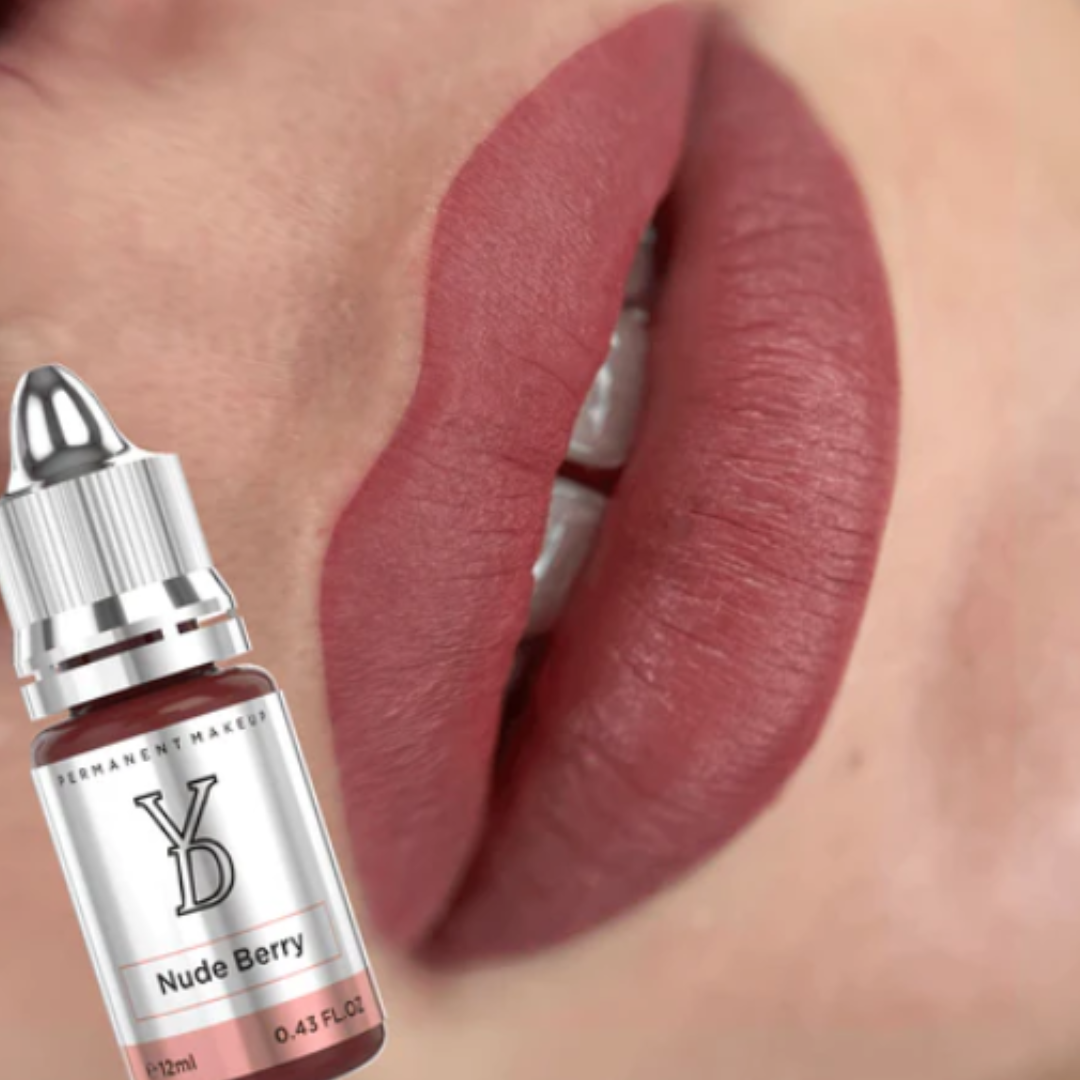YDPMU Nude Berry – Rosa Nude Berry Sofisticato per Labbra PMU (12 ml)