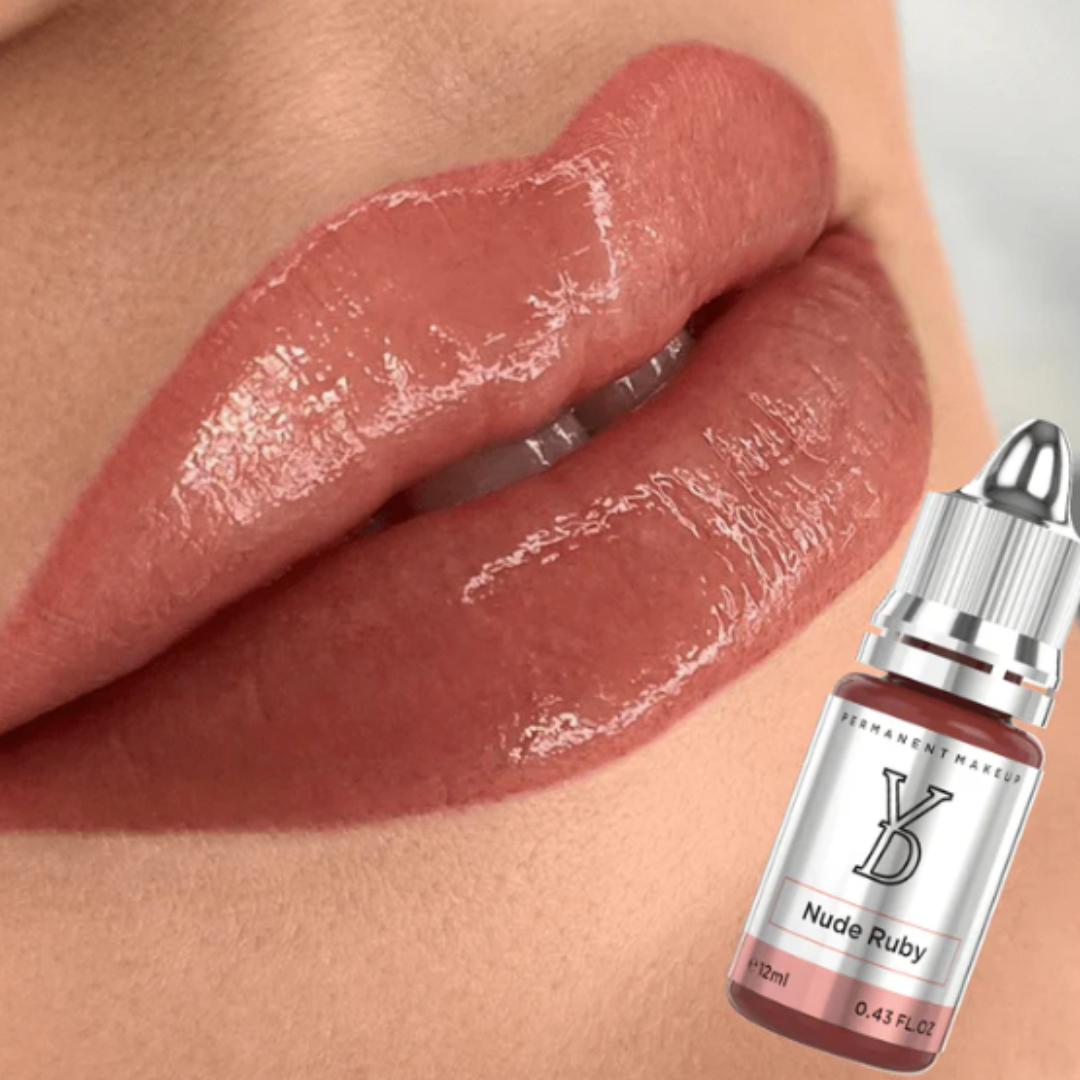 YDPMU Nude Ruby – Rosa Nude Profondo per Labbra e Areola PMU (12 ml)